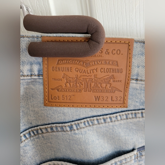 Levi's 32W 32L slim fit pre faded/ripped/distressed jeans - Picture 11 of 13